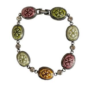 Liz Claiborne Multicolor Cabachon Bracelet